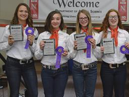 The Lancaster County Junior Horse Bowl team earned reserve champion at the statewide 2017 Horse Stampede.