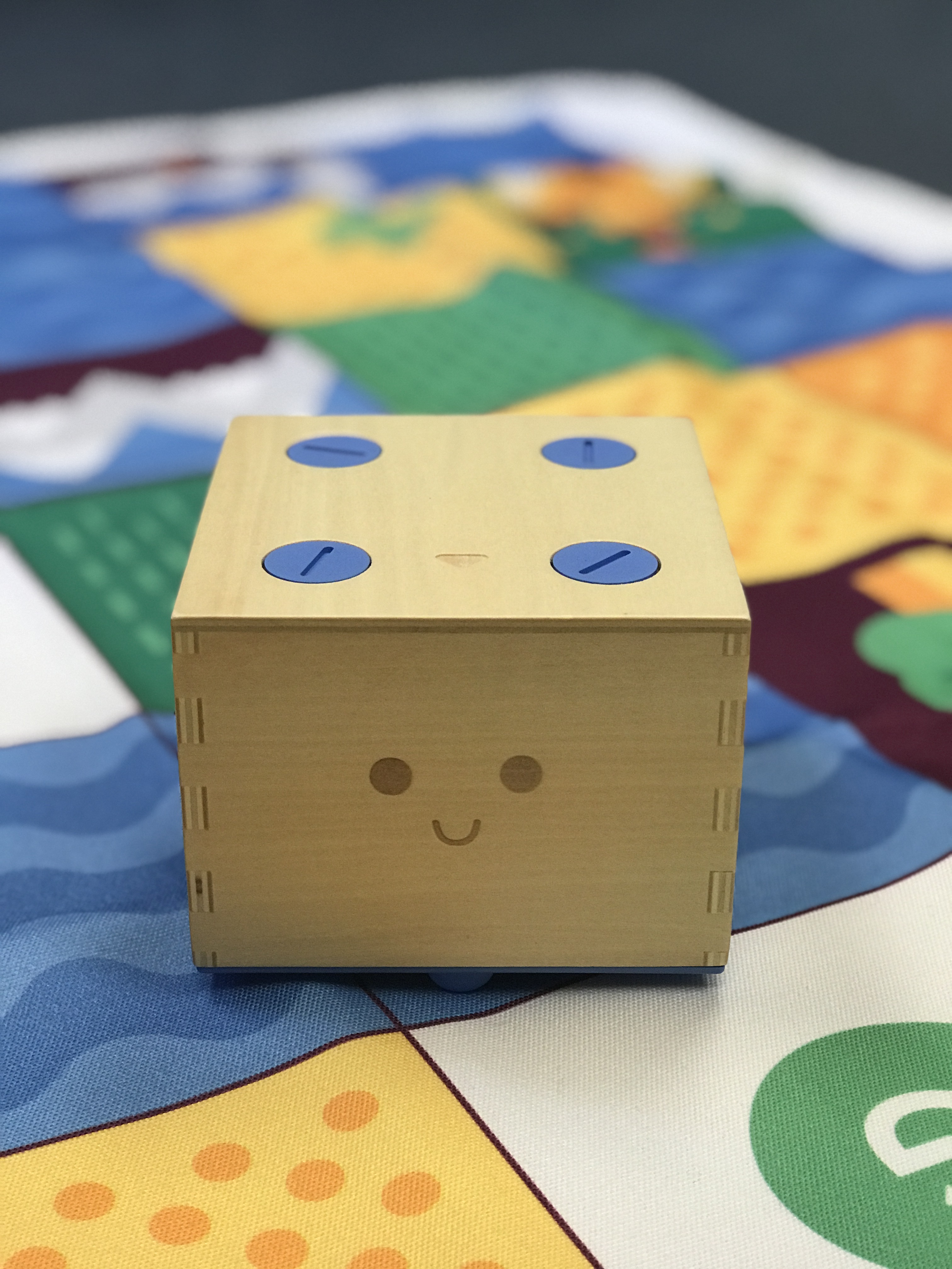 Hands-on coding with Cubetto the robot