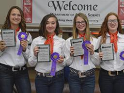  The Lancaster County Junior Horse Bowl team earned reserve champion at the statewide 2017 Horse Stampede.