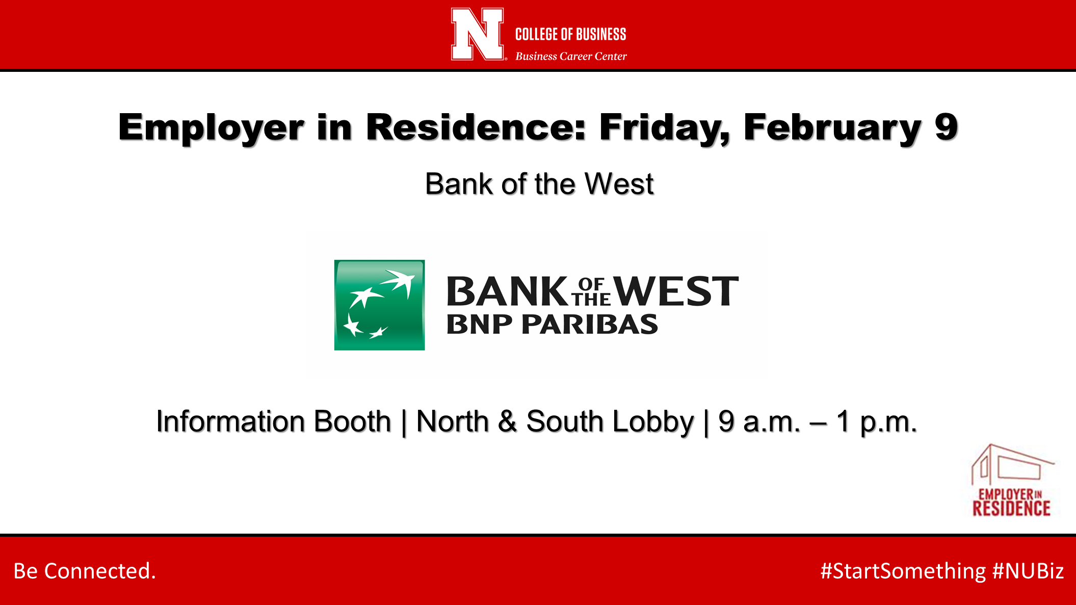 Employer in Residence - Bank of the West