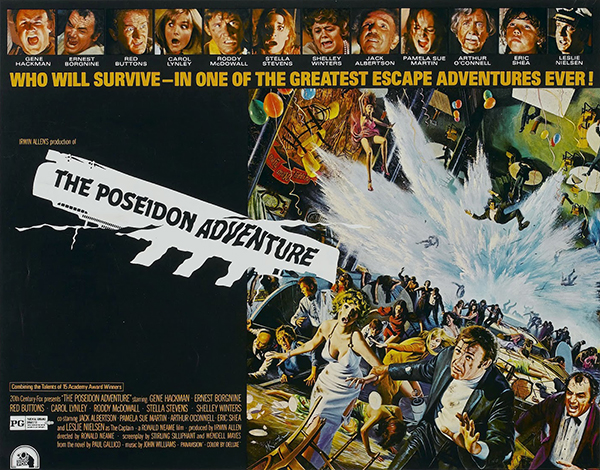 Sheldon Museum of Art will screen "The Poseidon Adventure" February 15.