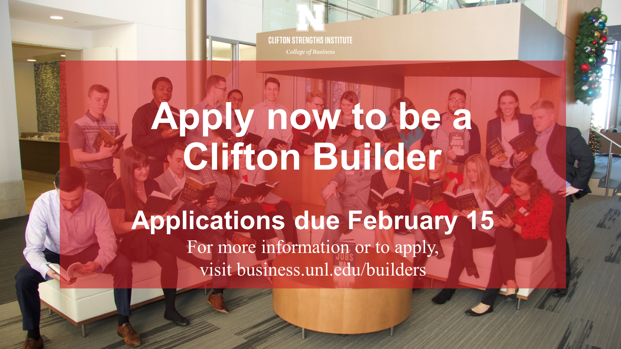 Clifton Builder Program Seeks Innovative Freshmen Who Want to Build Businesses, Teams and Communities