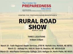 Rural Road Show is coming in March