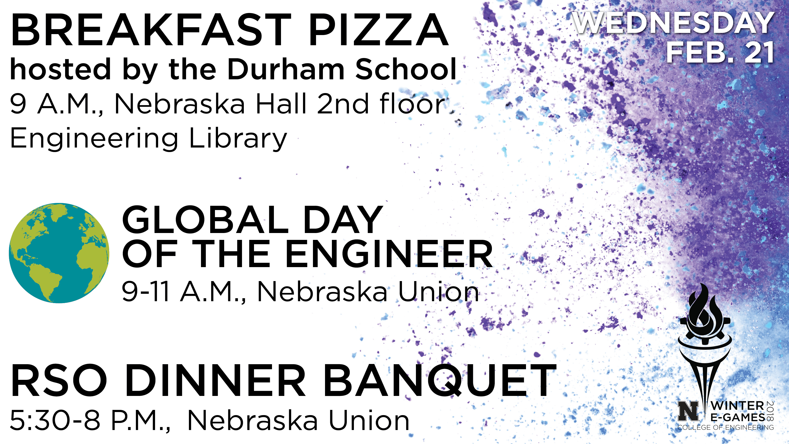 Today’s City Campus events.