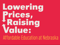 Affordable Education at Nebraska seminar is April 5.