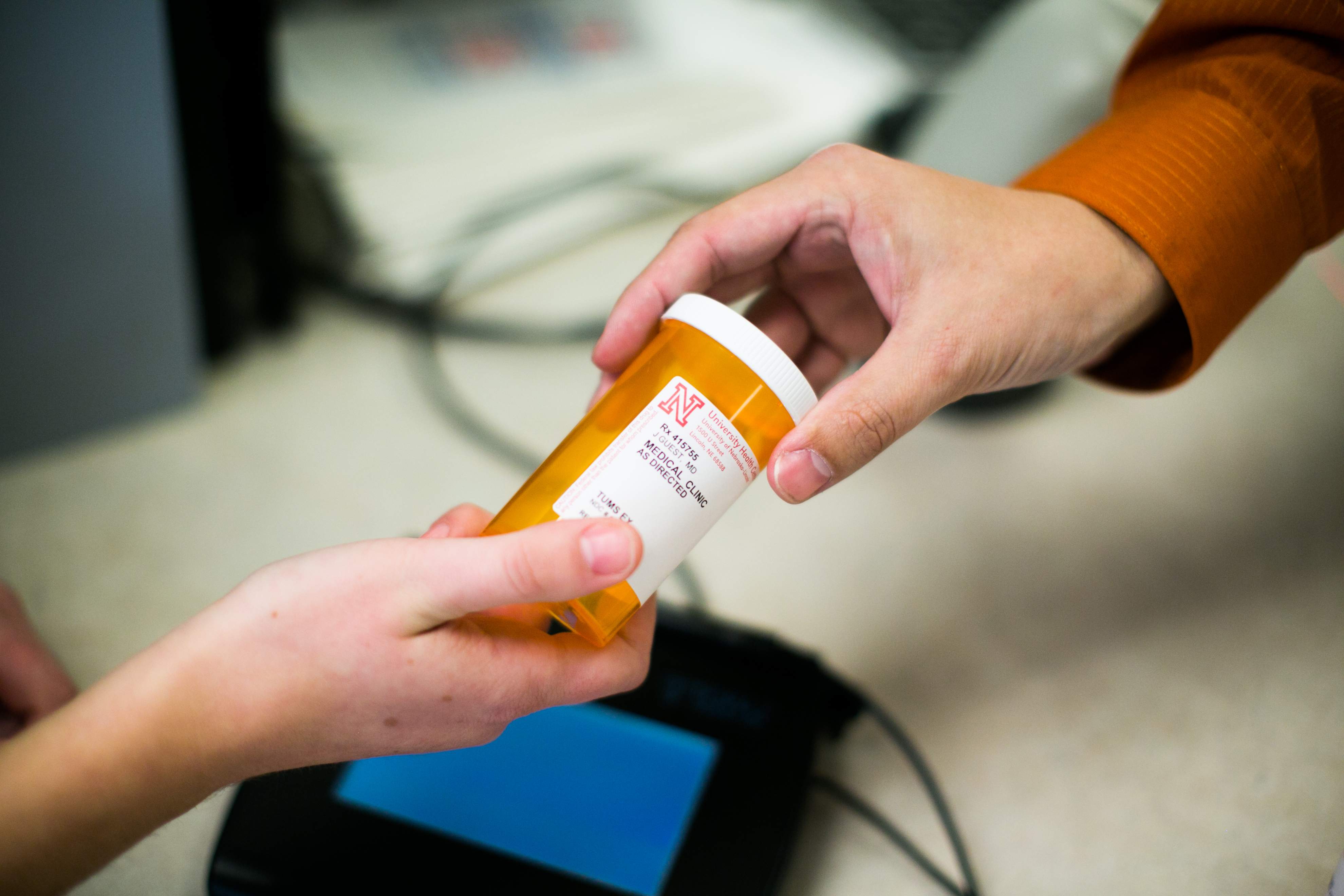Prescriptions can easily be filled at the University Health Center Pharmacy.