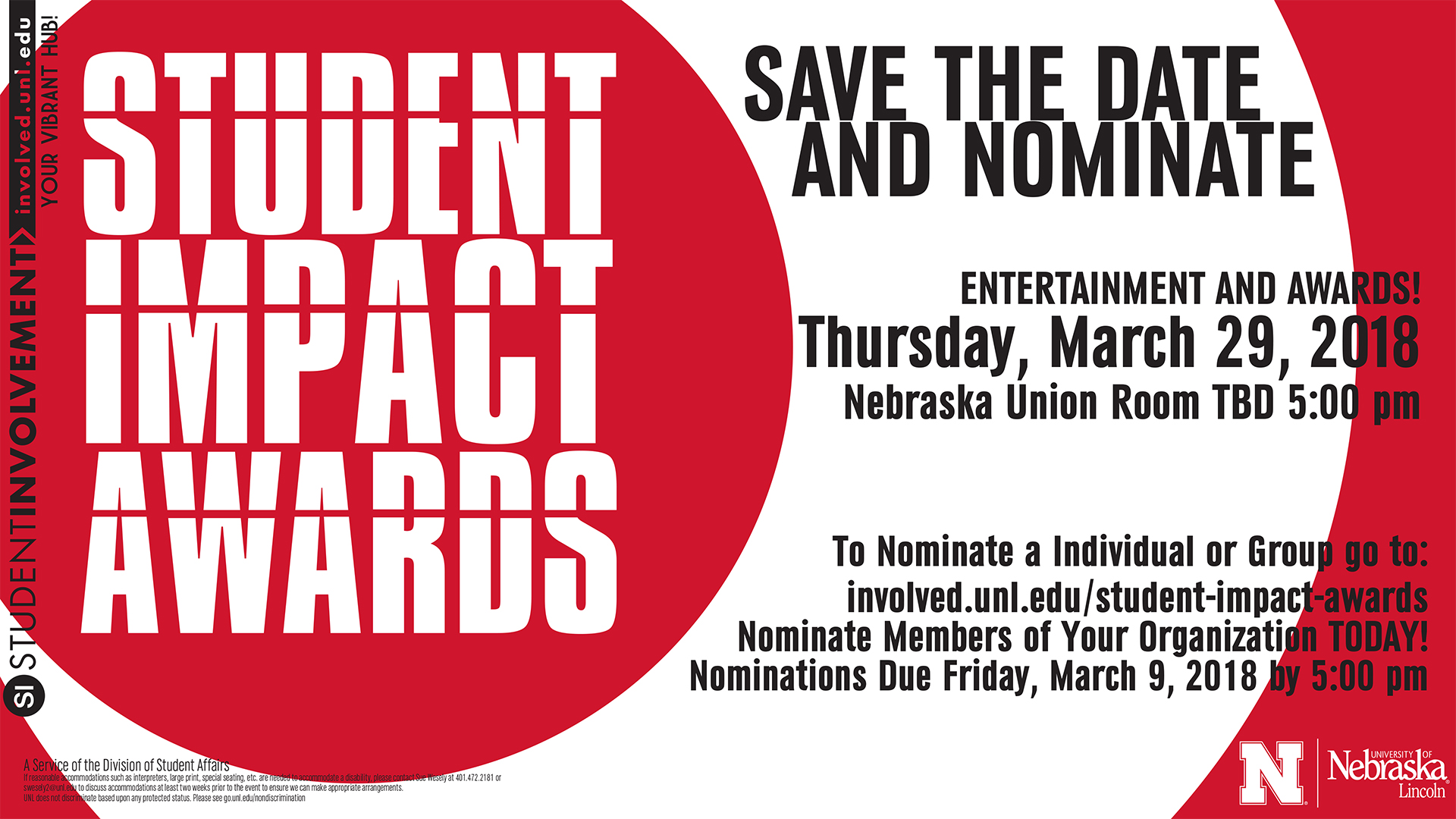 Nominate your RSO for Student Impact Awards