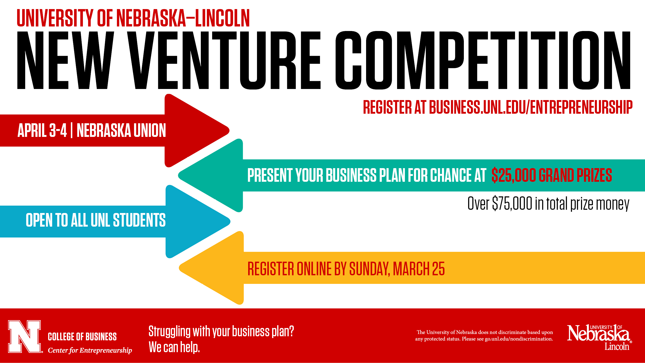 Present your business plan for a chance at $25,000. 