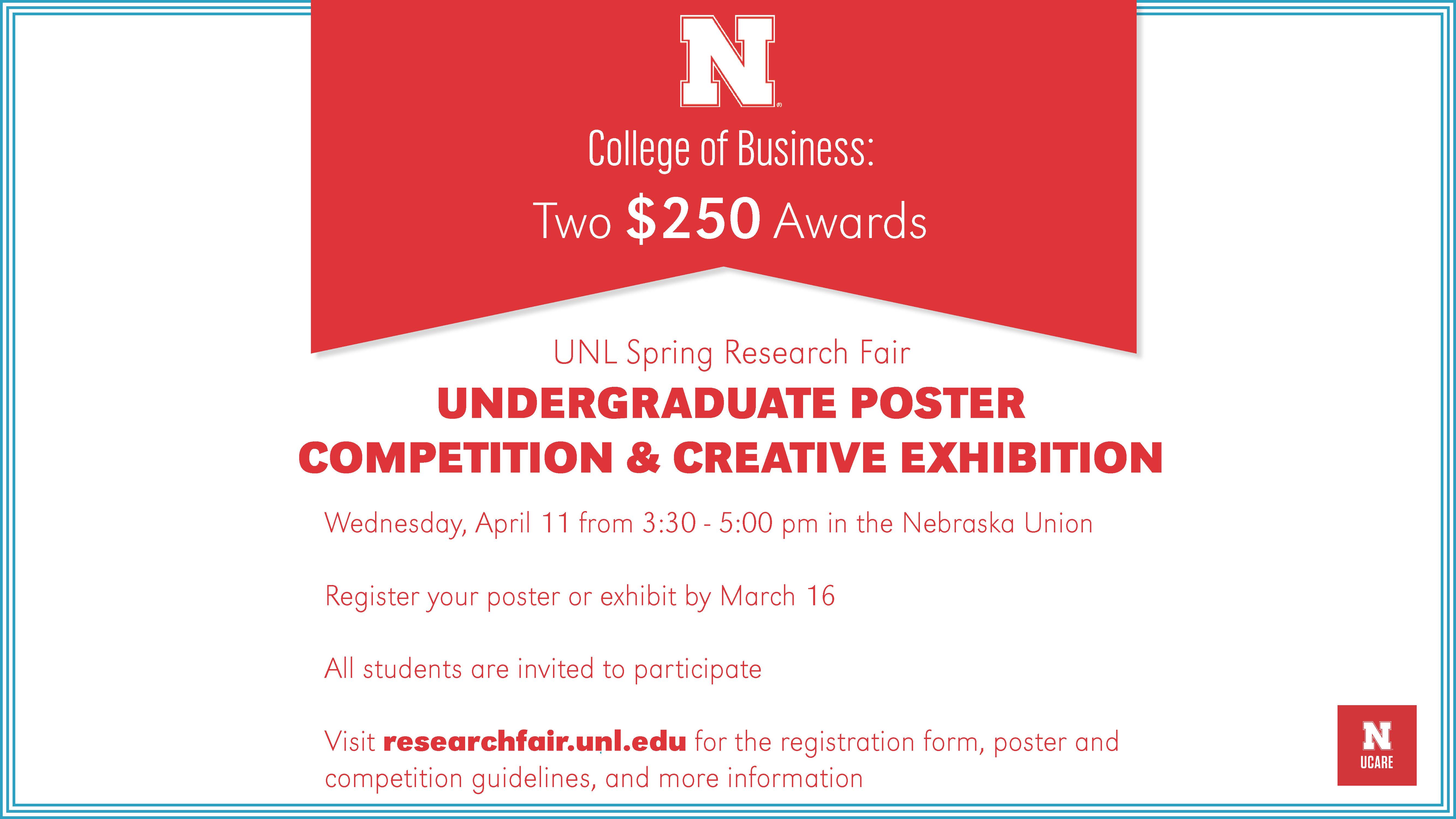 Undergraduate Poster Competition & Creative Exhibition