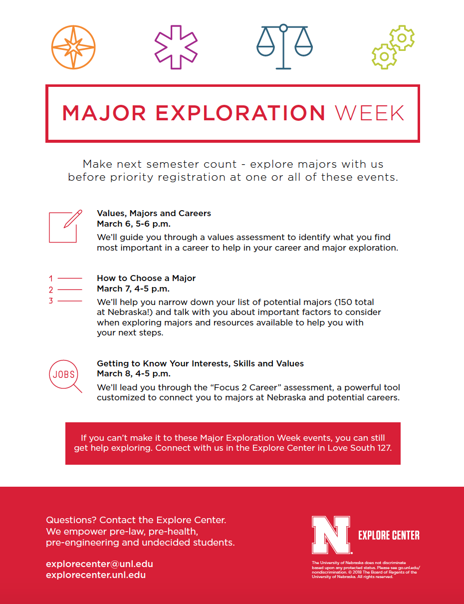 Major Exploration Week 
