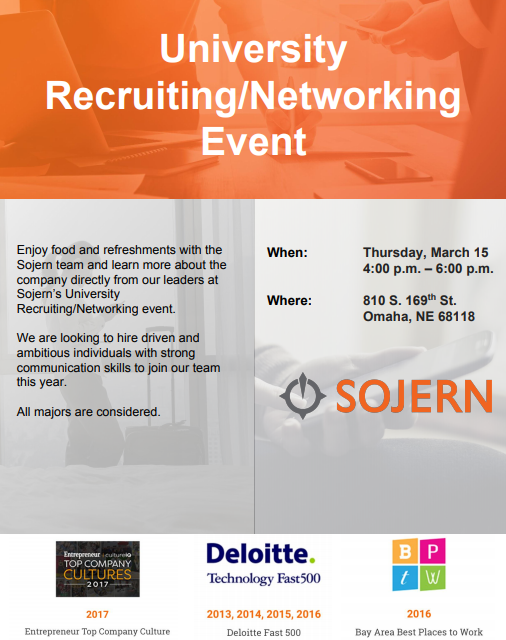 SOJERN Networking Event