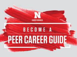 Become a Peer Career Guide