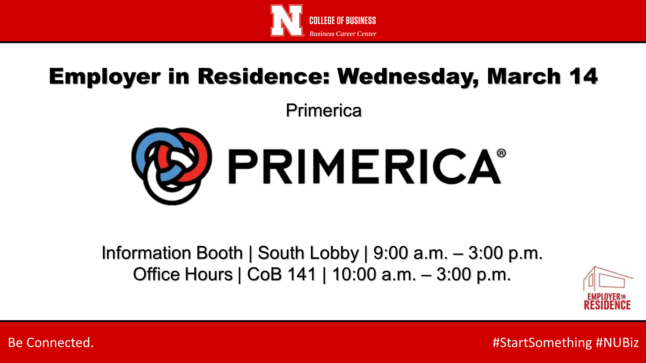 Employer in Residence - Primerica 