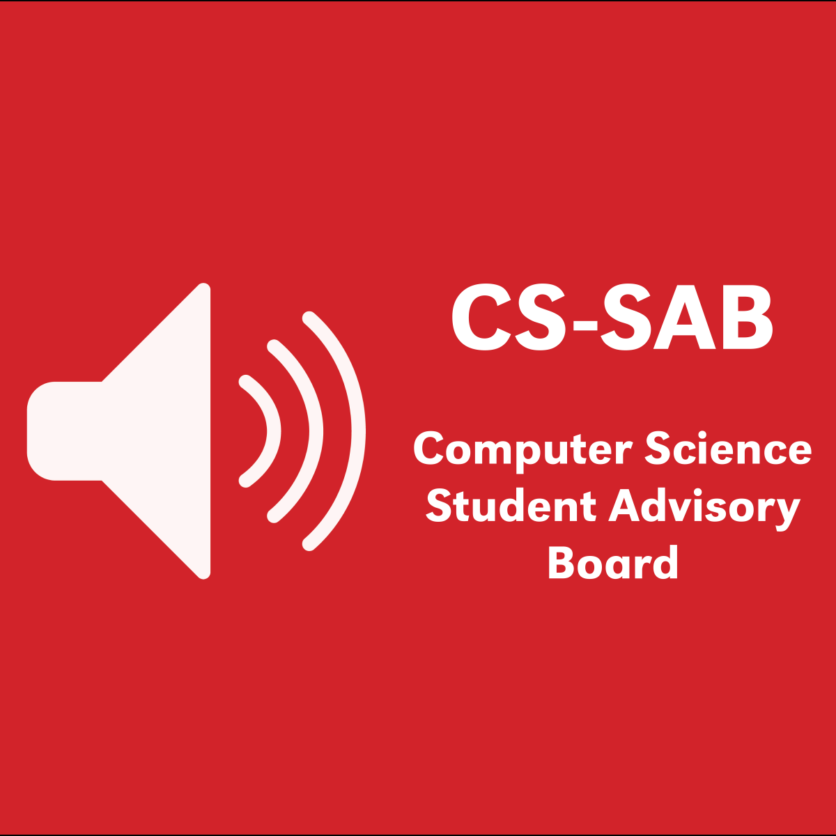 Computer Science Student Advisory Board