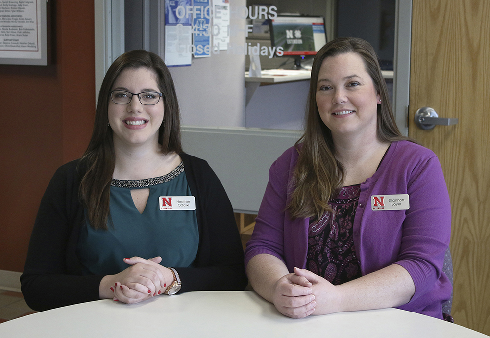 (L–R) Heather Odoski and Shannon Boyer