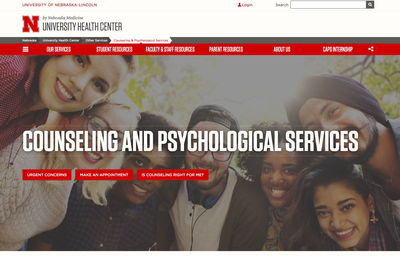 The Counseling and Psychological Services redesign offers new resources for students.