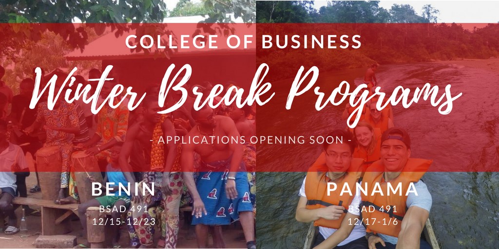Winter Break in Panama or Benin? Announce University of Nebraska