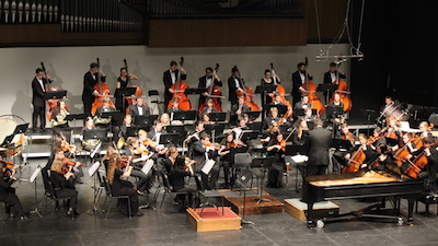 The Symphony Orchestra performs Sunday, April 29 in Kimball Recital Hall. The concert will also be live webcast.