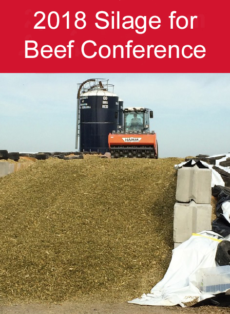 The silage for beef cattle conference will be held June 14 at the Eastern Nebraska Research and Extension Center near Mead. 