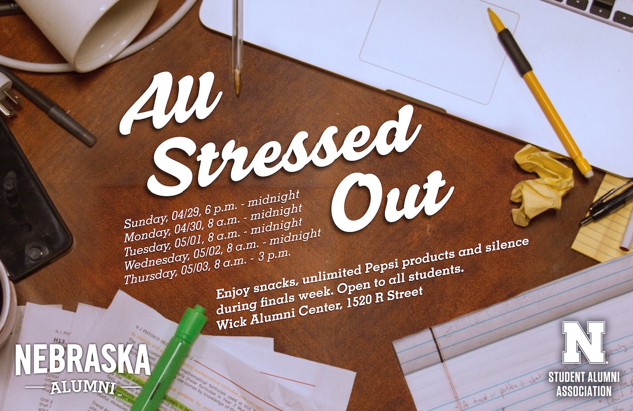 Enjoy snacks, unlimited Pepsi products and silence during finals week.