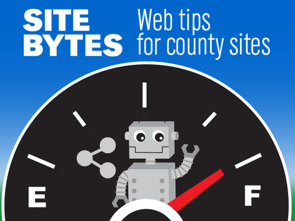 Site Bytes. Web tips for county sites. 