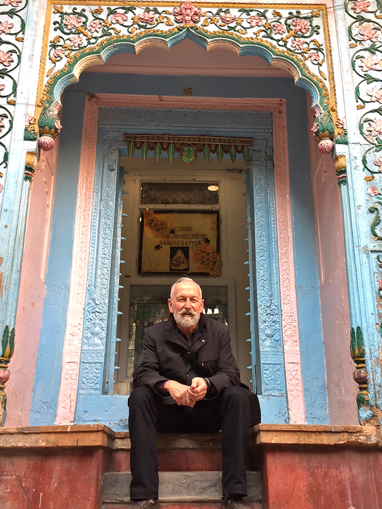 Michael James shares his impressions of India through new textiles exhibit opening May 4 in Omaha's Modern Arts Midtown.