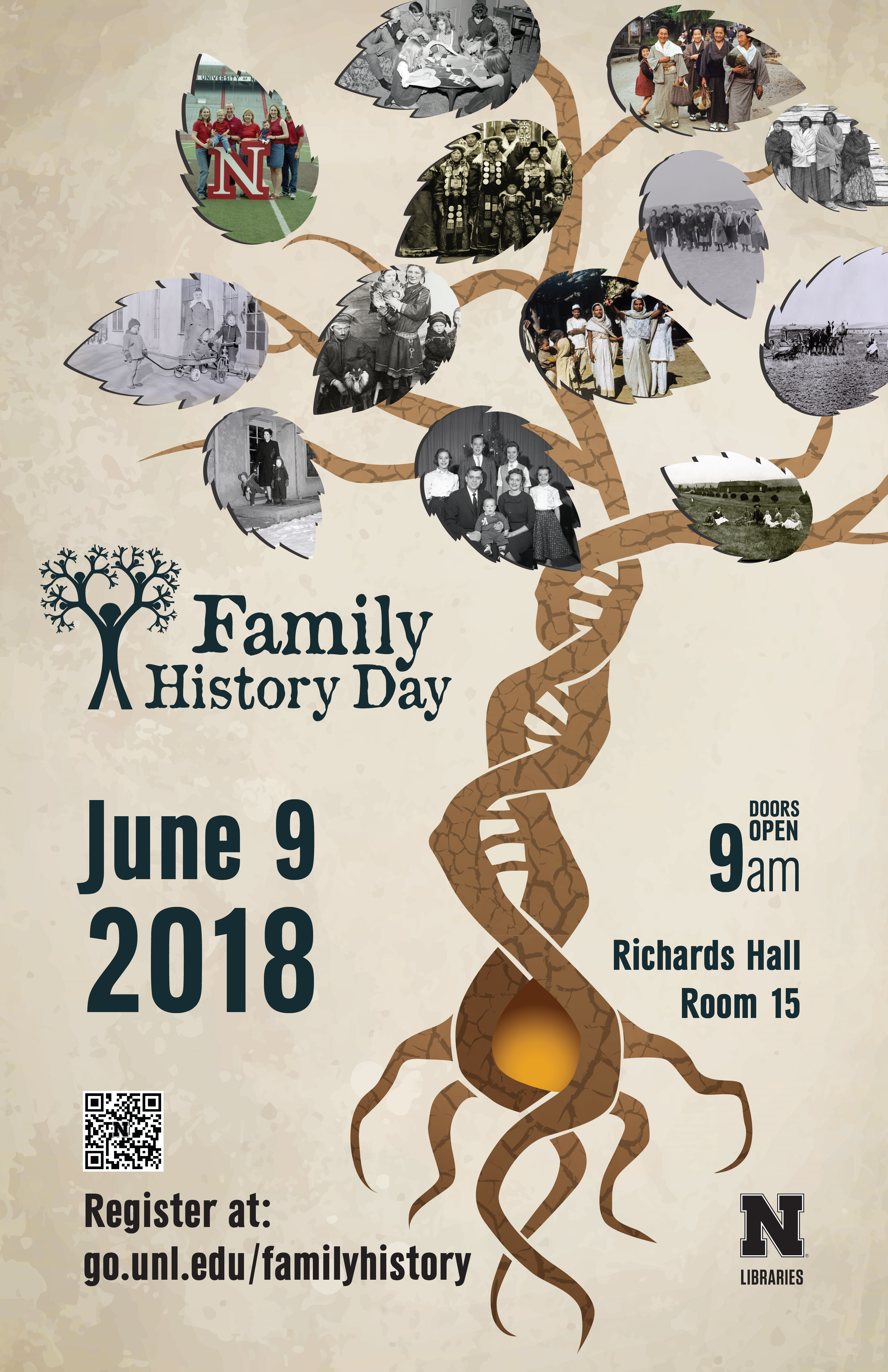 Registration is still open for UNL's Family History Day Announce