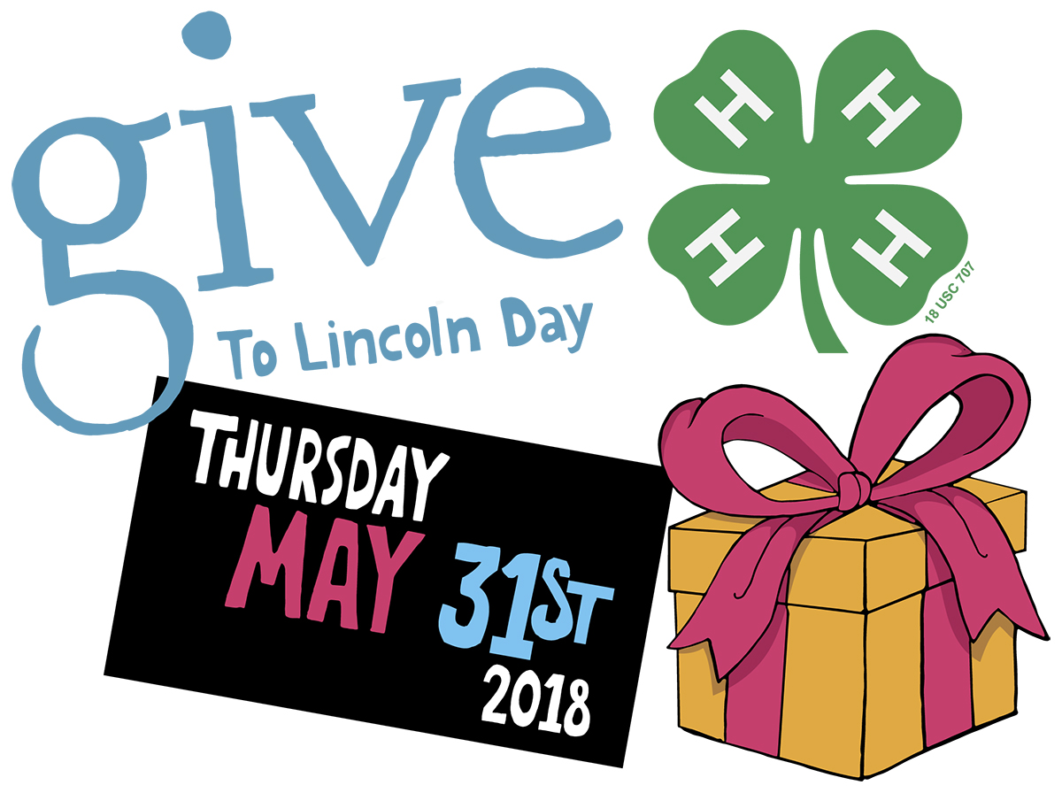 Support local 4H youth during Give to Lincoln Day Announce
