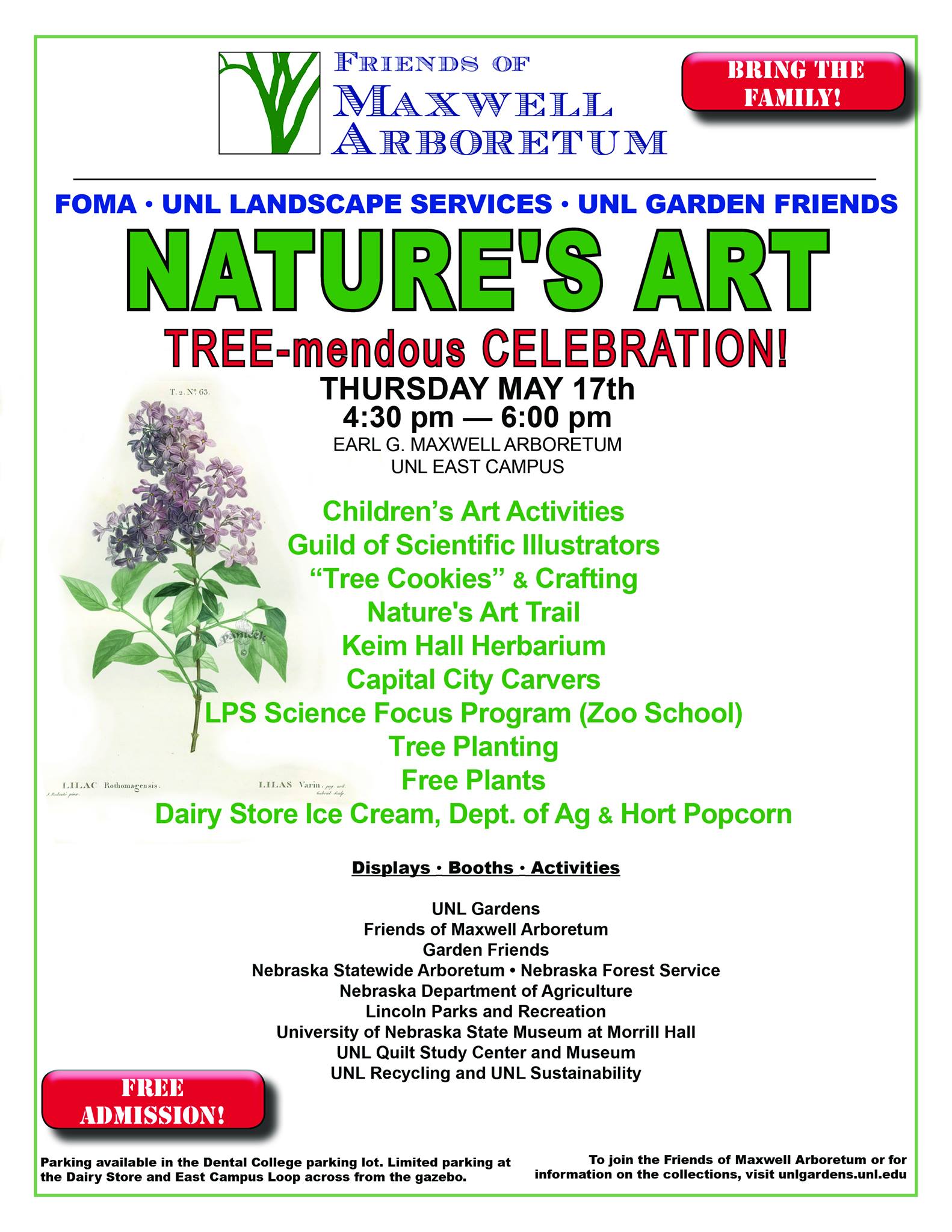 Friend's of Maxwell Arboretum Nature's Art TREE-mendous Celebration is May 17.