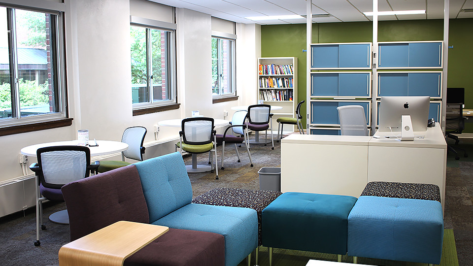 The Writing Center (102 Andrews Hall) is awaiting visitors.