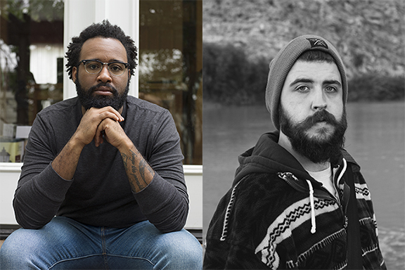 Left: Zora Murff. Photo by Jess T. Dugan. Right: John-David Richardson. Photo by Rana Young.