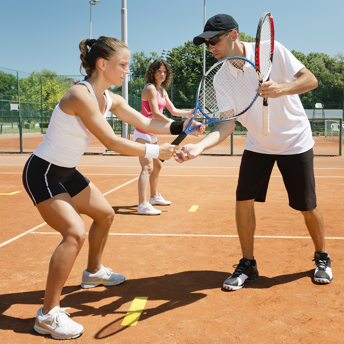 Tennis lessons are just one of the fall classes offered by Campus Rec.