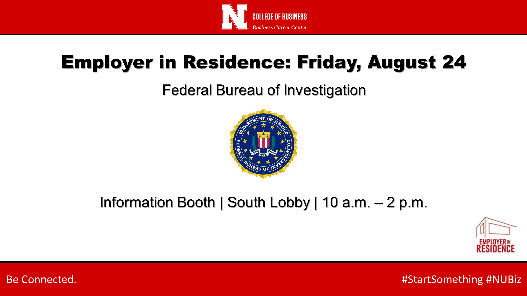 Employer in Residence - FBI