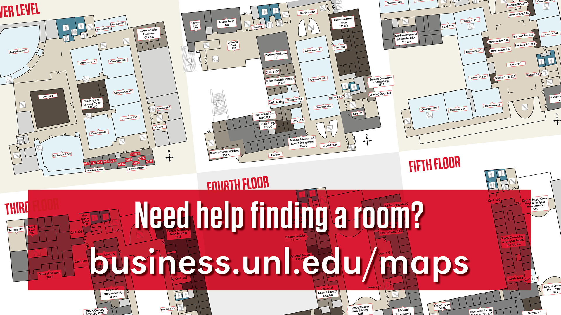 Finding Your Way: Maps of Howard L. Hawks Hall