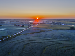 Crop field in Nebraska