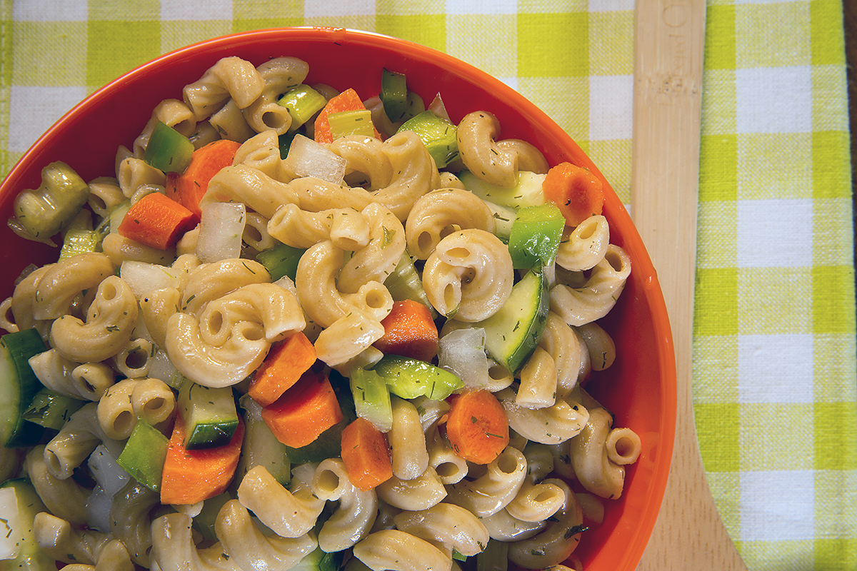 Vegetable Pasta Salad (Photo by Craig Chandler, UNL Communications)