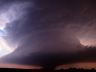 Tornadic supercell in southern Kansas, May 29, 2004. Photo by Adam Houston, Earth and Atmospheric Sciences