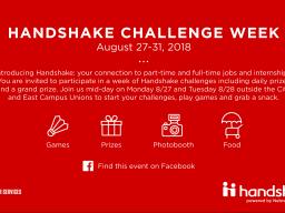 Join us for Handshake Challenge Week!