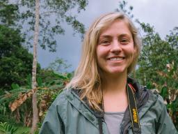 Grace Bullington at the Women Wildlife Filmmakers Workshop in Panama. | Courtesy Morgan Heim