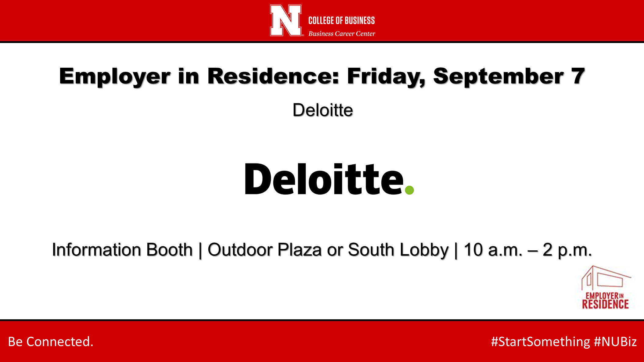 Employer in Residence - Deloitte