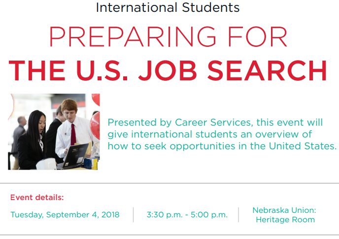 Preparing for the U.S. job search