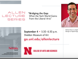 Allen Lecture Series